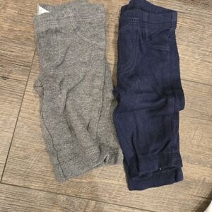 Kids Gray and Blue Bottoms